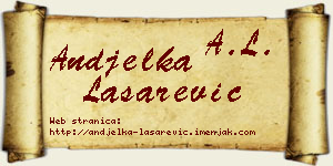 Anđelka Lašarević vizit kartica